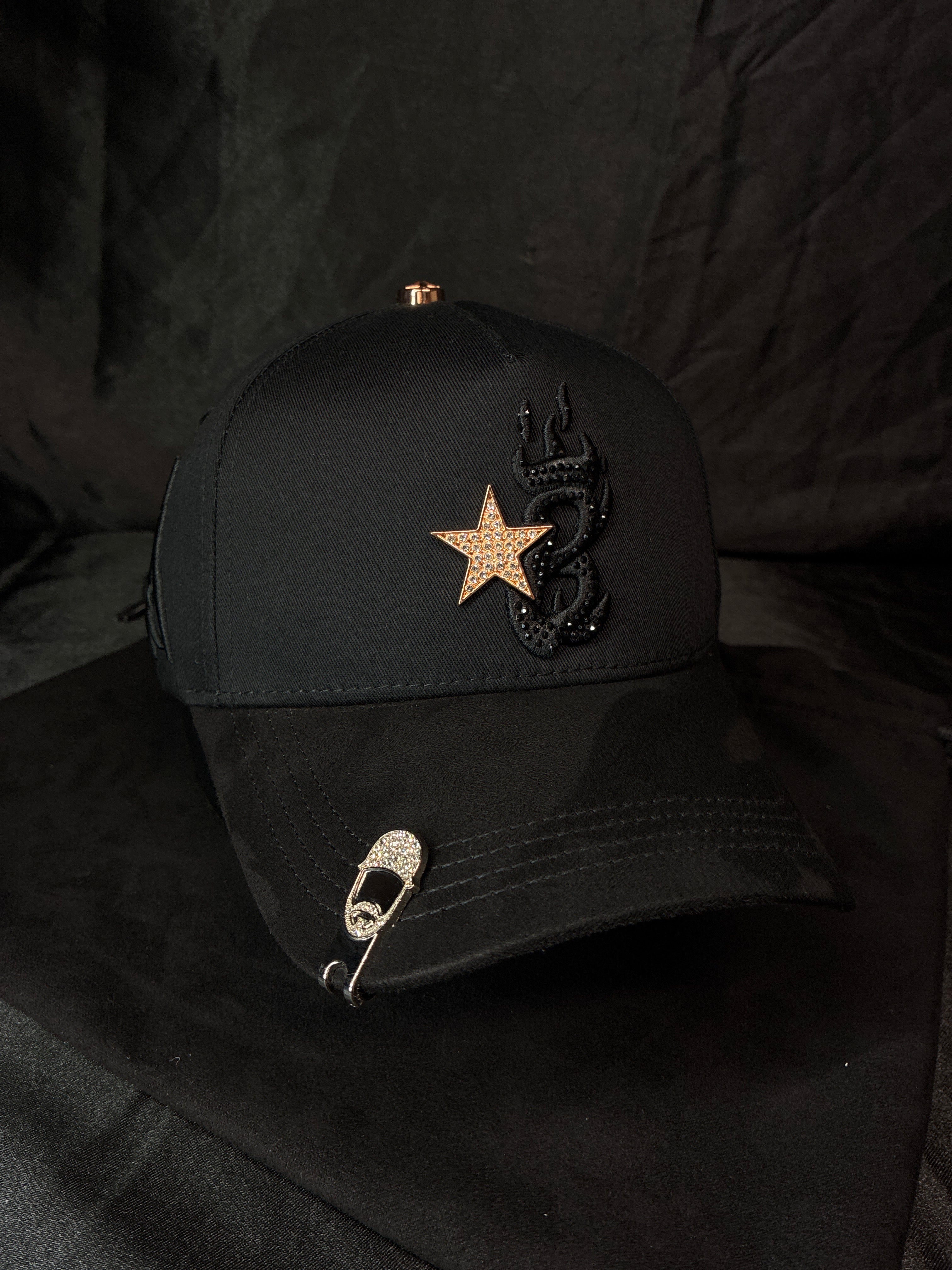 Barbas Hats B Star Rose Gold.