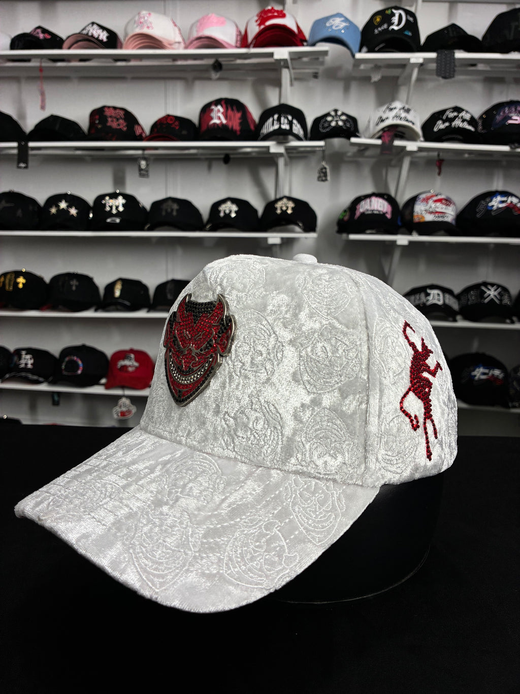 Chucky Hats Lucifer white edition