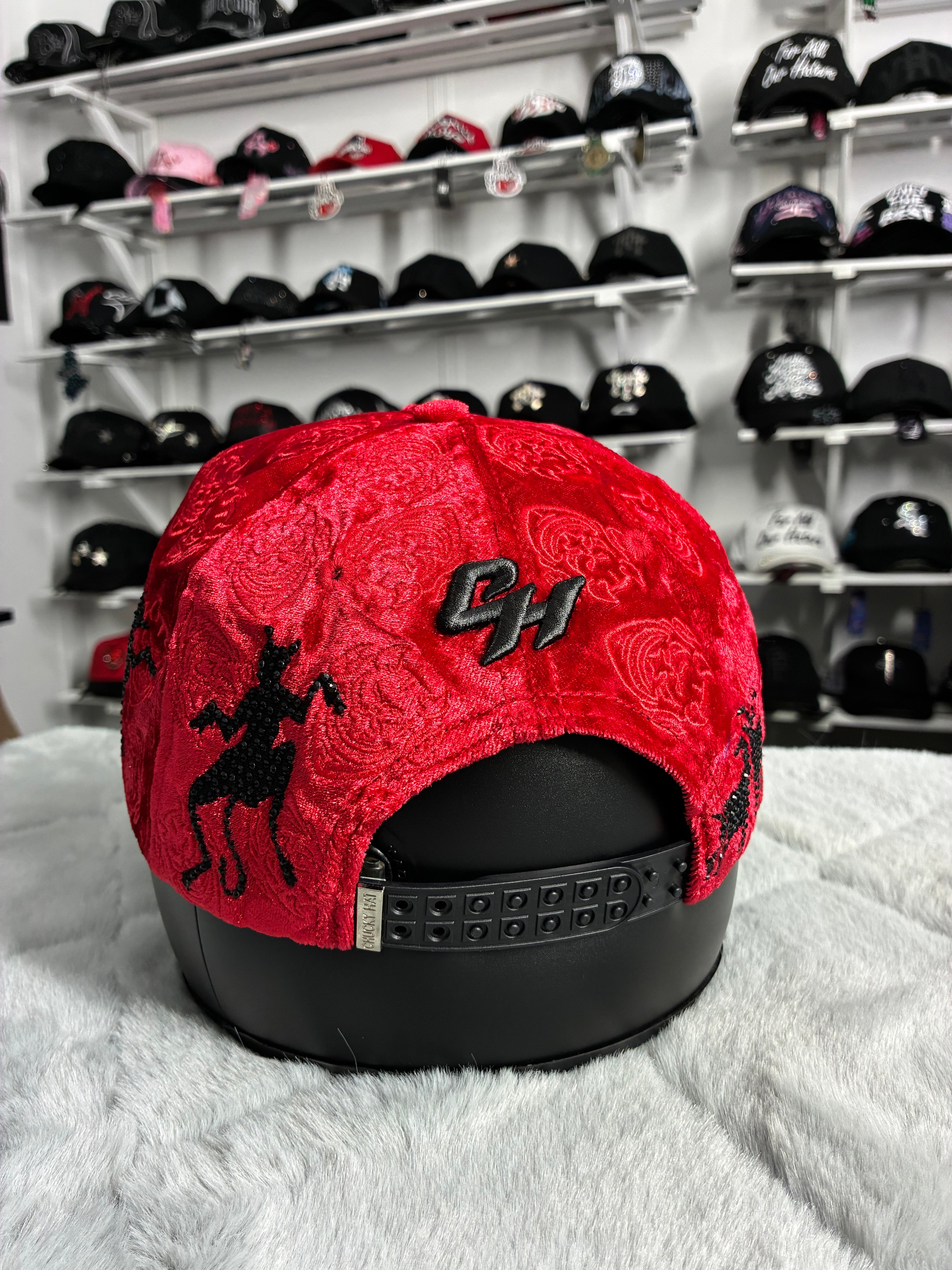 Chucky Hat" Lucifer V2 red ❣️