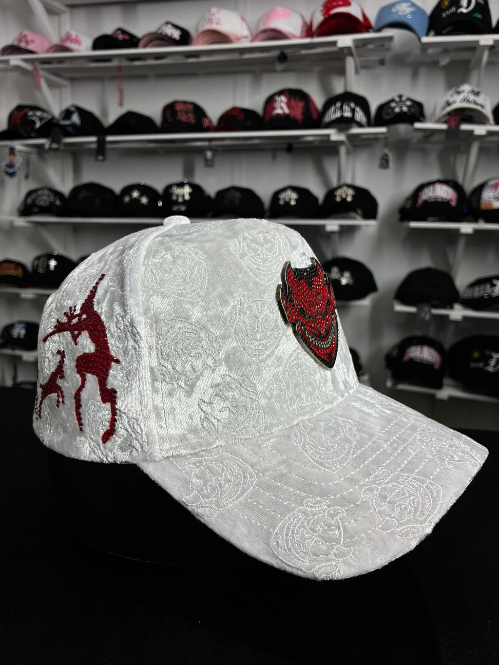 Chucky Hats Lucifer white edition