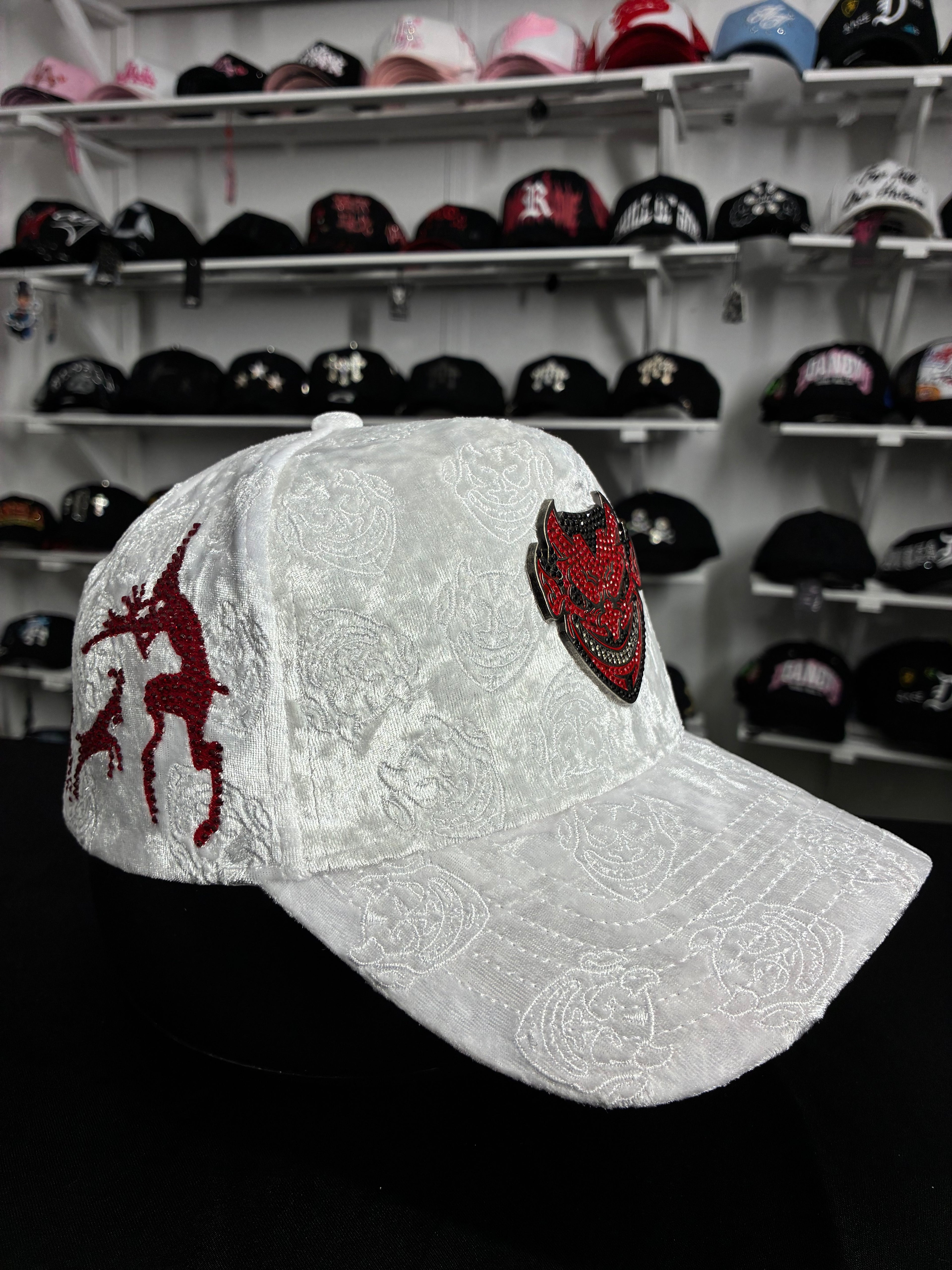 Chucky Hats Lucifer white edition