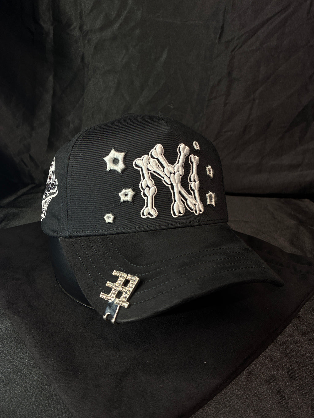 NY Bones Black Dandy Hats