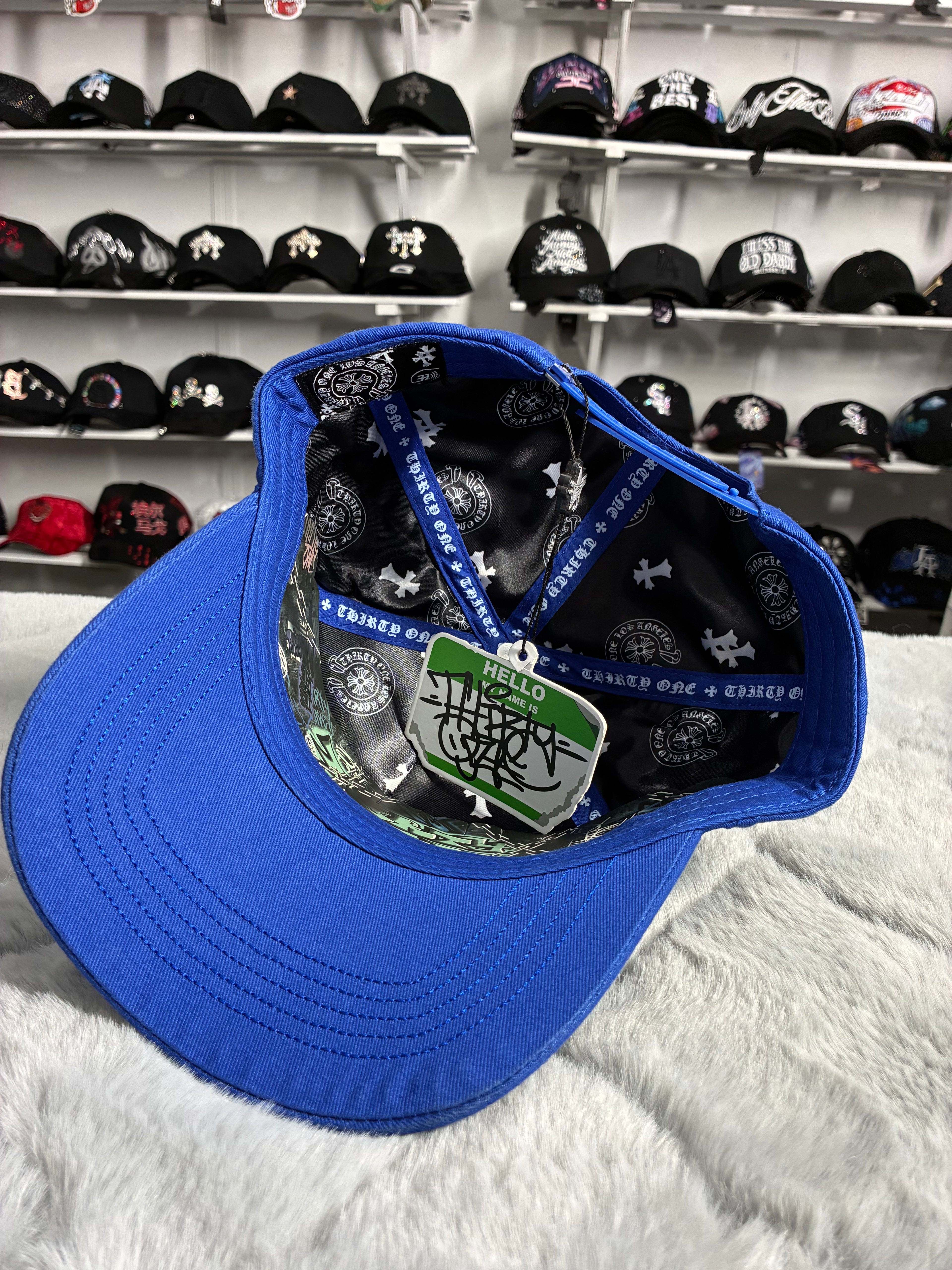 LA Blue Chrome x Thirty One Hats.🧢